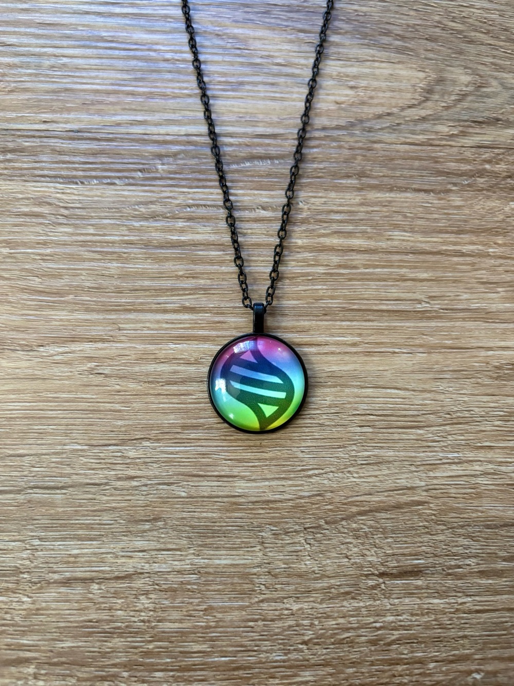 Pokémon mega evolution stone pendant necklace